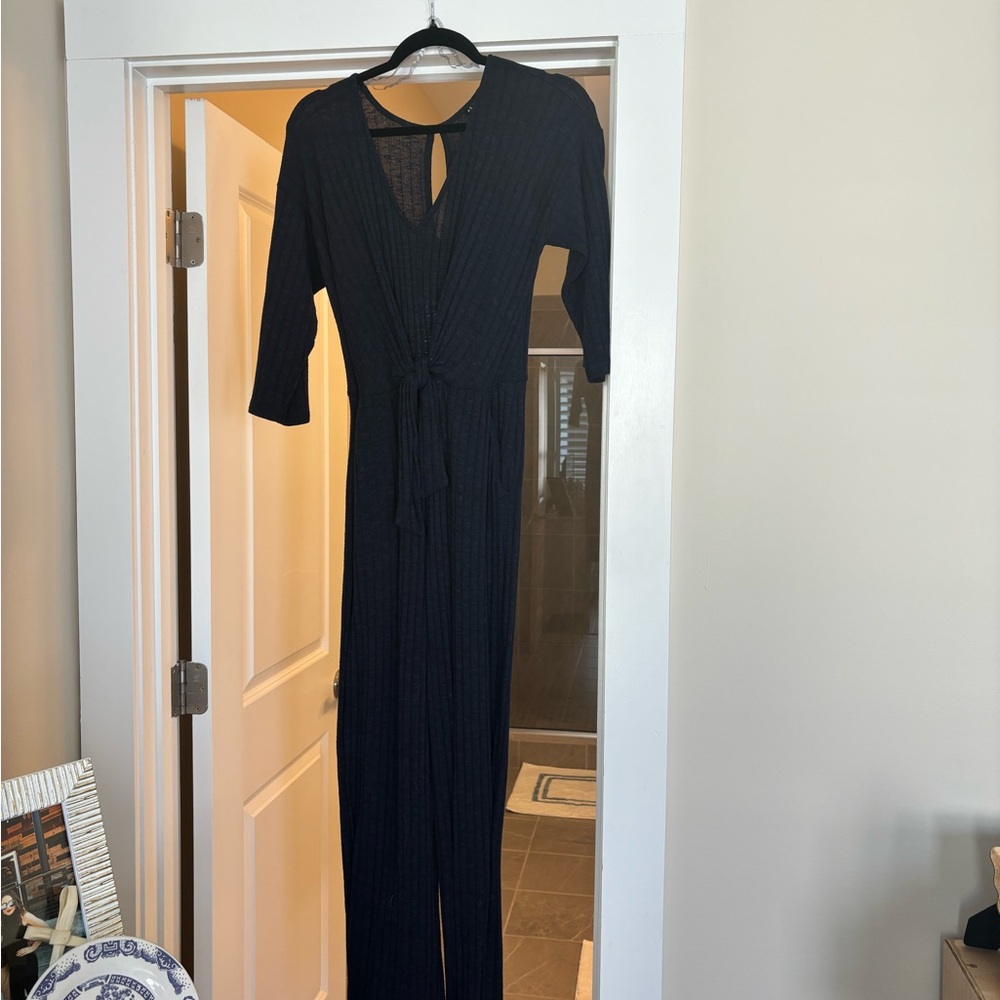 Navy Jumpsuit